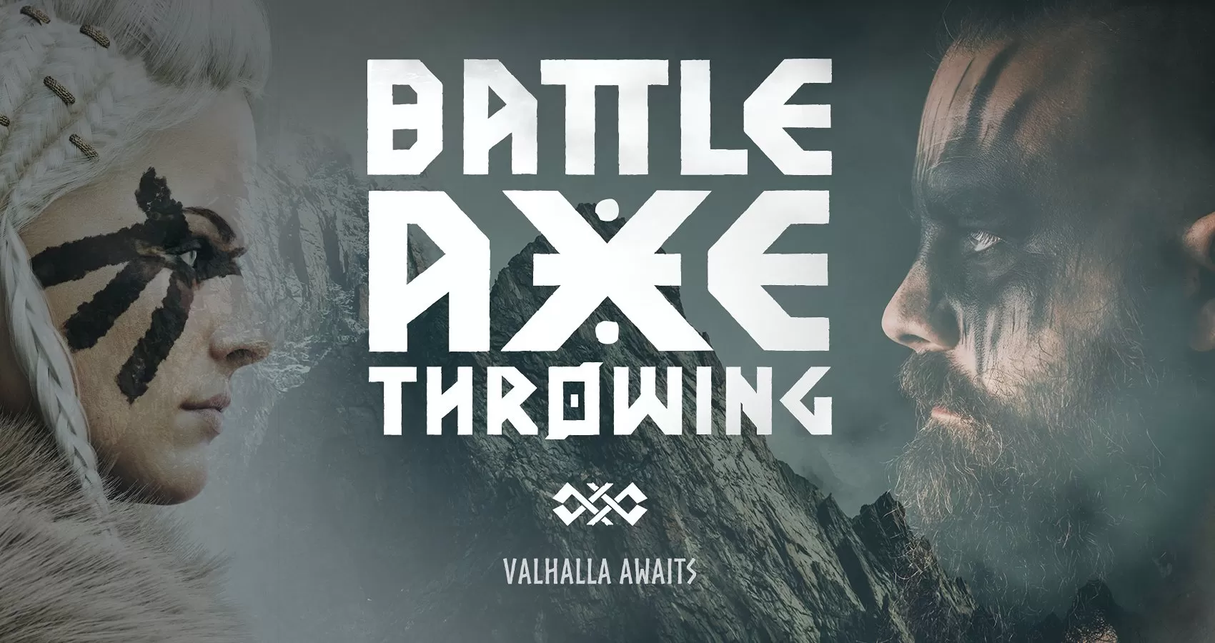 Battle Axe Throwing logo design