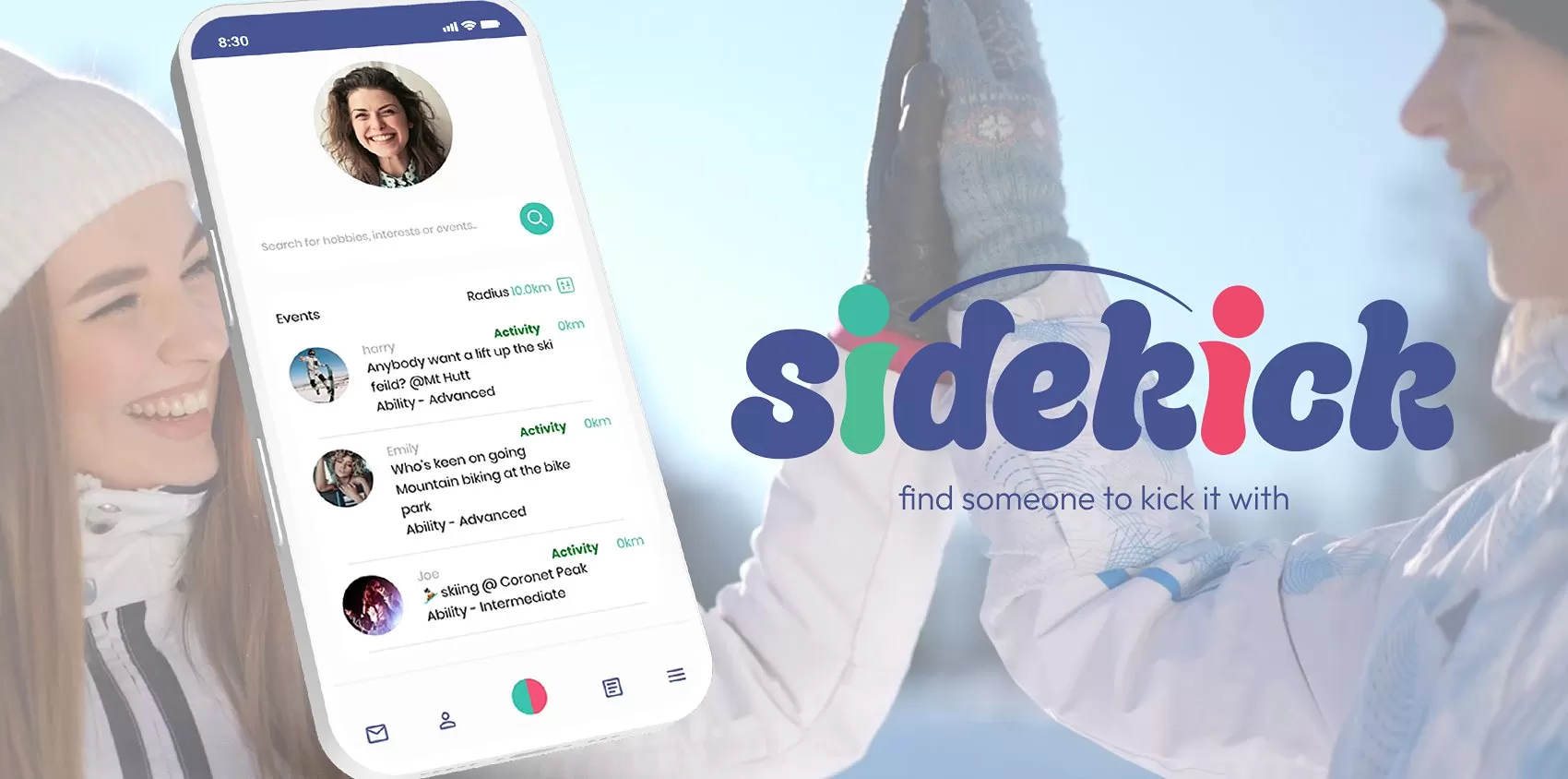 sidekick app activate design case study