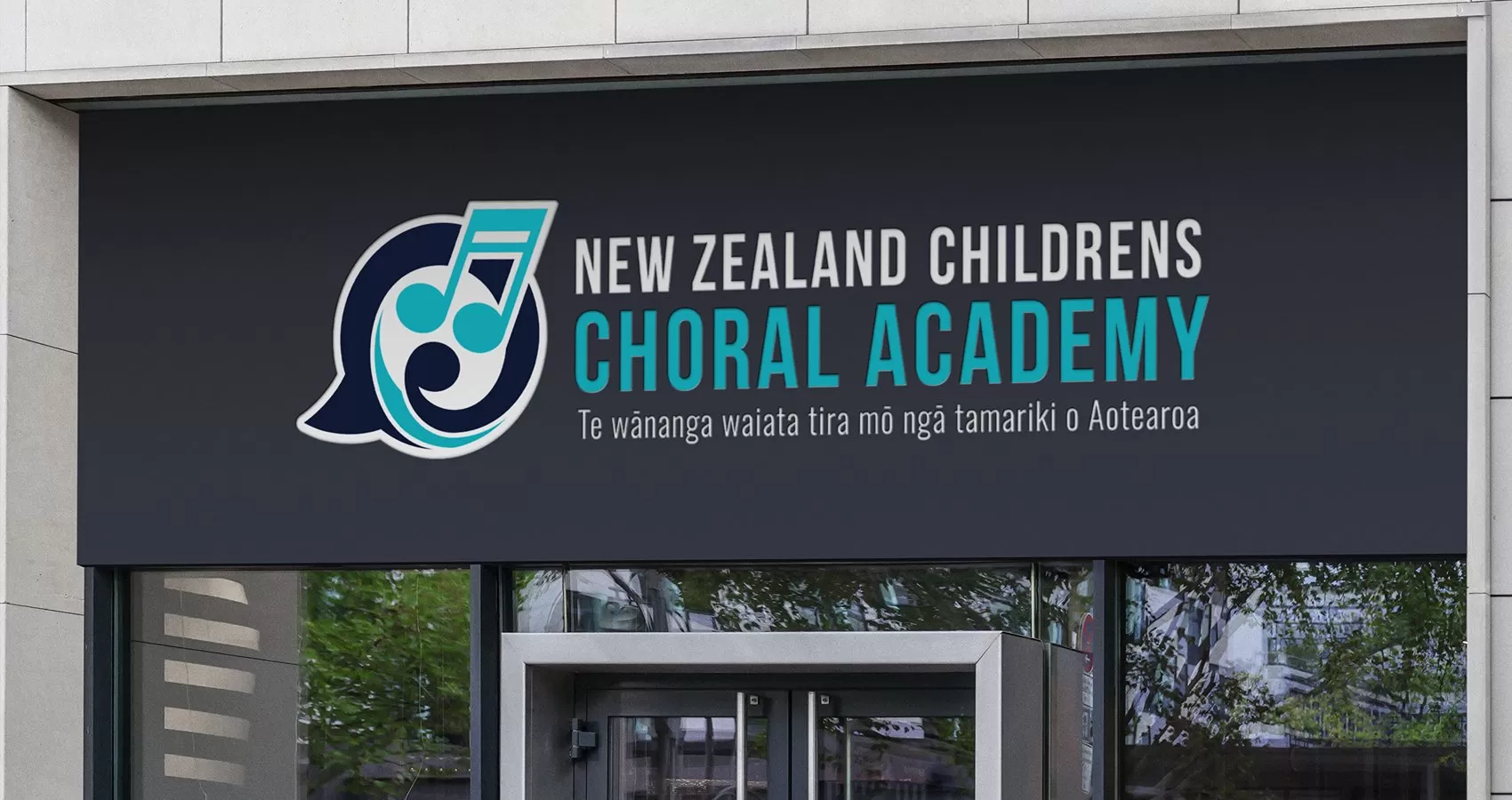New Zealand Childrens Choral Academy logo design