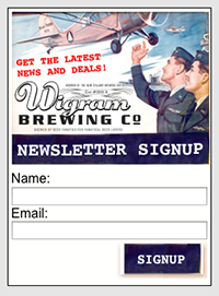wigram brewing news signup form