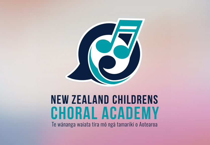 nz childrens choral academy logo design
